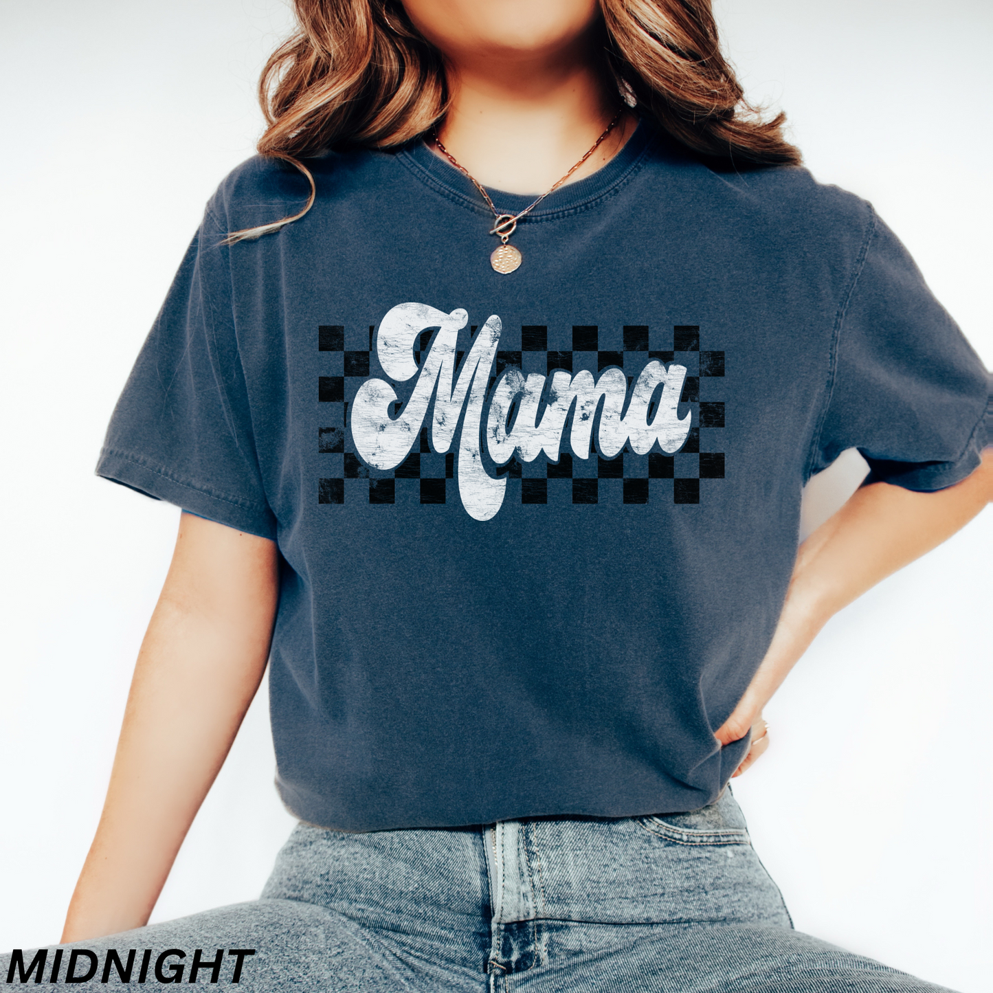 Checkered Mama T-Shirt