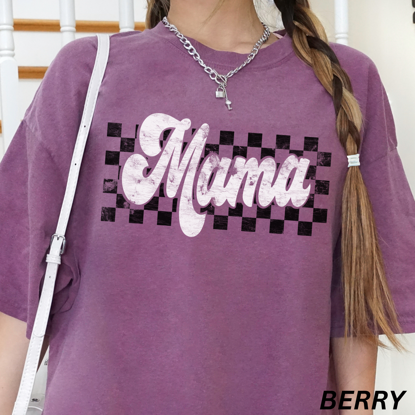 Checkered Mama T-Shirt