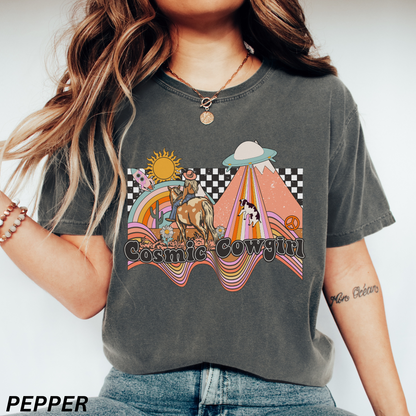 Cosmic Cowgirl Comfort Colors® T-shirt