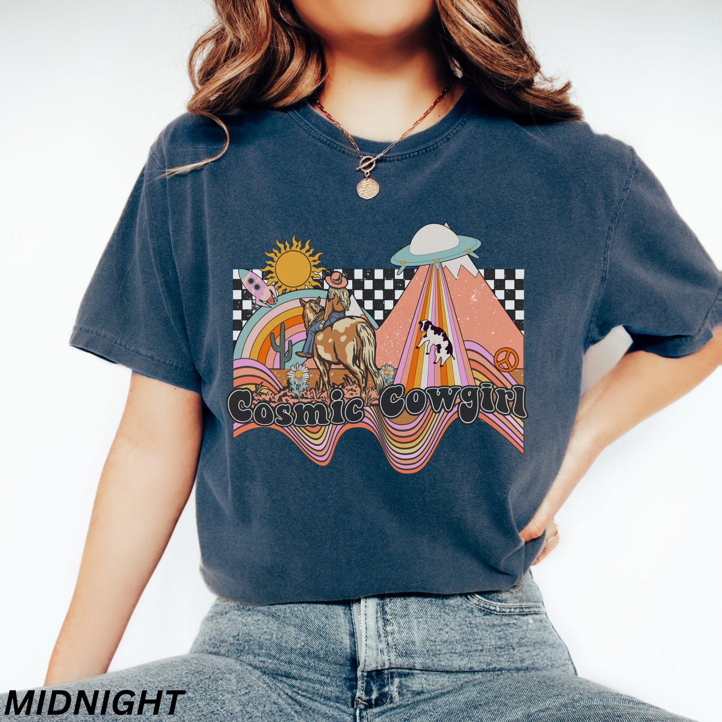 Cosmic Cowgirl Comfort Colors® T-shirt