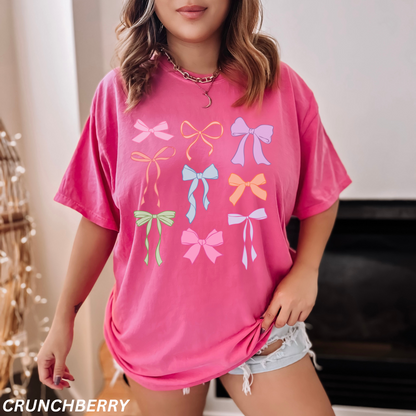 Pastel Coquette Bows Comfort Colors® T-Shirt