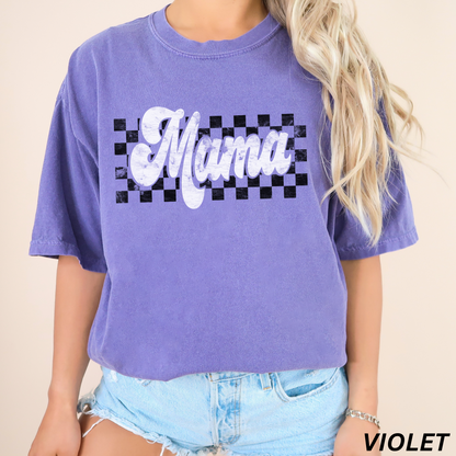 Checkered Mama T-Shirt