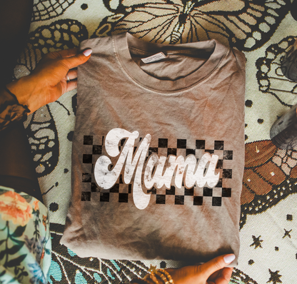 Checkered Mama T-Shirt